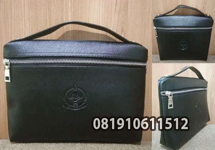 pouch kulit imitasi